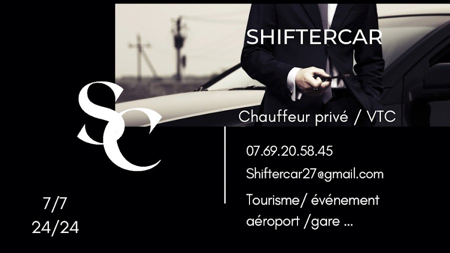 Véhicule de SHIFTER CAR VTC